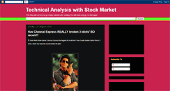 Desktop Screenshot of kdtechnicalanalysis.blogspot.com