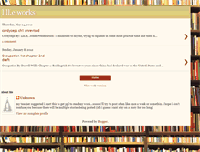 Tablet Screenshot of lilleworks.blogspot.com