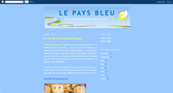 Desktop Screenshot of le-pays-bleu.blogspot.com