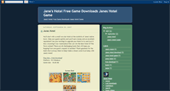 Desktop Screenshot of janeshotel.blogspot.com