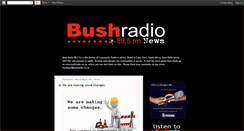 Desktop Screenshot of bushradionews.blogspot.com