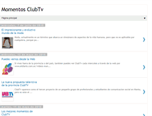 Tablet Screenshot of momentosclubtv.blogspot.com