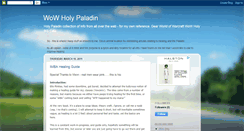 Desktop Screenshot of holypallyhealer.blogspot.com