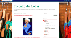 Desktop Screenshot of encontrodaslobas.blogspot.com