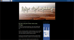 Desktop Screenshot of fajardarisakhra.blogspot.com