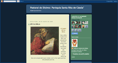 Desktop Screenshot of pastoral-do-dizimo.blogspot.com