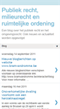 Mobile Screenshot of milieurecht.blogspot.com