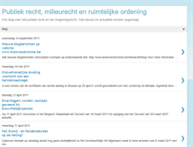 Tablet Screenshot of milieurecht.blogspot.com