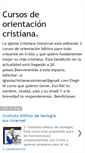 Mobile Screenshot of cursodeorientacionbiblica.blogspot.com