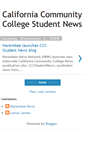 Mobile Screenshot of cccstudentnews.blogspot.com