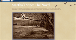 Desktop Screenshot of marthasvinethenovel.blogspot.com