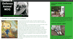 Desktop Screenshot of defensanimalmdq.blogspot.com