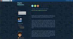 Desktop Screenshot of newdigitalanalytics.blogspot.com