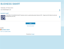 Tablet Screenshot of bizsmartkadpoly.blogspot.com