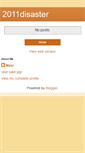 Mobile Screenshot of 2011disaster.blogspot.com