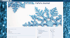 Desktop Screenshot of fafasjournal.blogspot.com