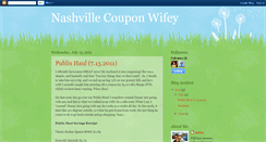 Desktop Screenshot of nashvillecoupon.blogspot.com