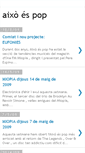 Mobile Screenshot of aixoespop.blogspot.com
