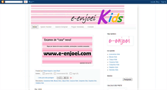 Desktop Screenshot of e-enjoeikids.blogspot.com