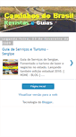 Mobile Screenshot of guiacaminhosdobrasil-sergipe.blogspot.com
