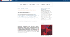 Desktop Screenshot of compositionalconversation.blogspot.com