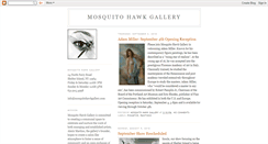 Desktop Screenshot of mosquitohawkgallery.blogspot.com