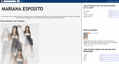 Desktop Screenshot of laaliesposito.blogspot.com