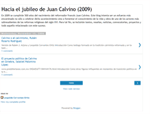 Tablet Screenshot of calvino-jubileo-2009.blogspot.com