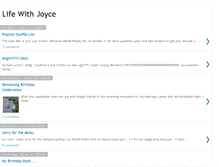 Tablet Screenshot of joycalicious.blogspot.com