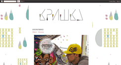 Desktop Screenshot of krishka-studio.blogspot.com