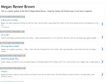Tablet Screenshot of meganreneebrown.blogspot.com