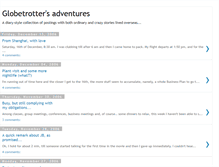 Tablet Screenshot of globetrottersadventures.blogspot.com
