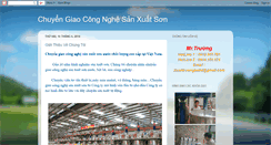 Desktop Screenshot of chuyengiaocongnghe.blogspot.com