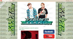 Desktop Screenshot of firstmillionbeats.blogspot.com