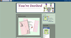 Desktop Screenshot of imakeinvitations.blogspot.com