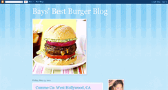 Desktop Screenshot of baysbestburgerblog.blogspot.com
