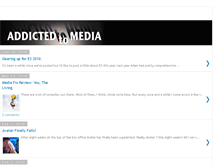Tablet Screenshot of addictedtomedia.blogspot.com