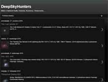 Tablet Screenshot of deepskyhunters.blogspot.com