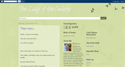 Desktop Screenshot of ladyoftheswamp.blogspot.com