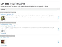 Tablet Screenshot of passiefhuisinlaarne.blogspot.com