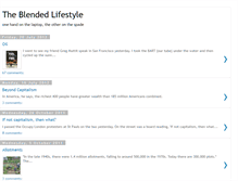 Tablet Screenshot of blendedlifestyle.blogspot.com