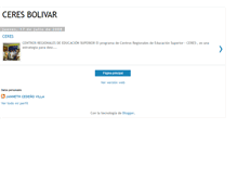 Tablet Screenshot of ceresbolivar.blogspot.com