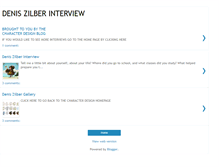Tablet Screenshot of denis-zilber-interview.blogspot.com