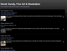 Tablet Screenshot of gundyart.blogspot.com