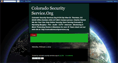 Desktop Screenshot of coloradosecurityservices.blogspot.com