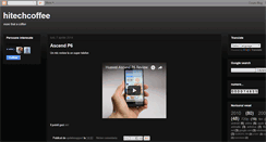 Desktop Screenshot of hitechcoffee.blogspot.com
