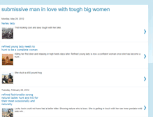 Tablet Screenshot of inlovewithbigcoolbadladies.blogspot.com