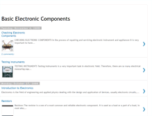 Tablet Screenshot of electronic-basics.blogspot.com