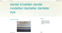 Desktop Screenshot of dantelsite.blogspot.com