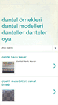 Mobile Screenshot of dantelsite.blogspot.com